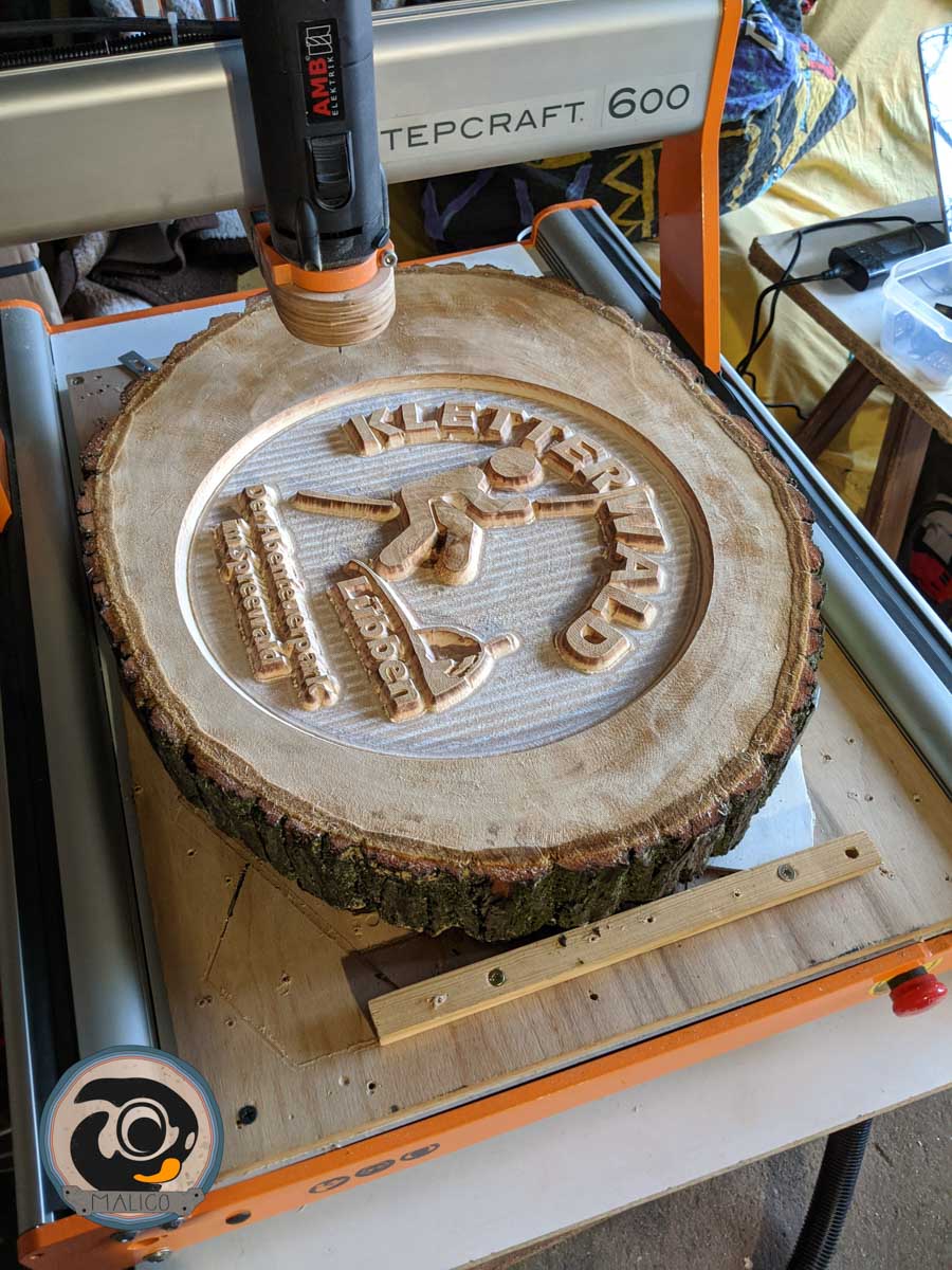 CNC-Fräsarbeit Kletterwald Lübben